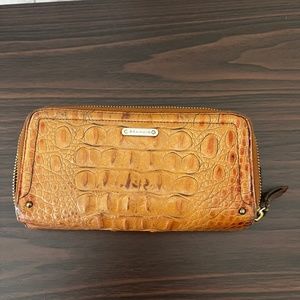 Brahmin Alligator Double Sided Wallet